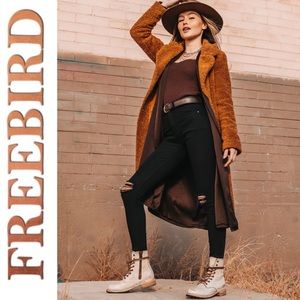 Freebird by Steven Manchester Combat Boot in Taupe Distressed 7